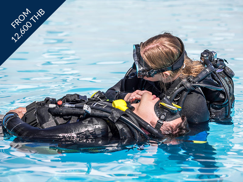 Rescue Diver Course Phi Phi Islands Thailand